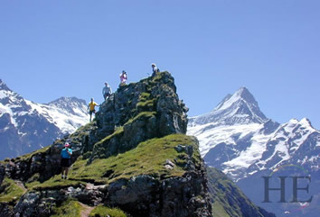 Swiss Alps gay hiking tour