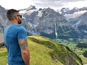Swiss mountains gay tour