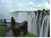 Hanns Ebensten gay men's tour to Victoria Falls
