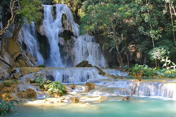 Kuang Si waterfalls gay tour