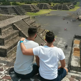 Teotihuacan Pyramids Mexico gay tour