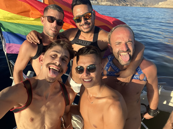 Algarve gay boat party