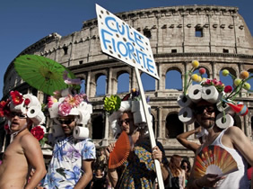 Rome Gay Pride parade