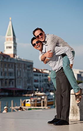 Venice gay Valentines Day trip