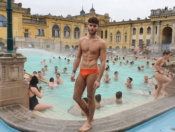 Budapest gay tour - Szechenyi Baths