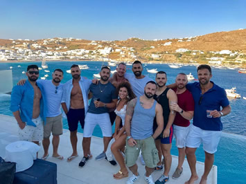 Mykonos gay group tour