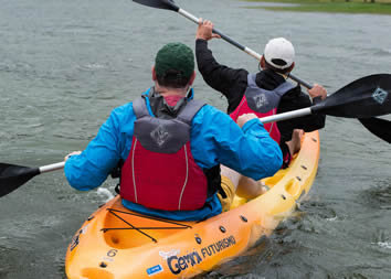 Azores gay adventure tour kayaking