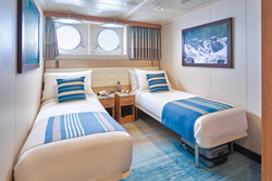 National Geographic Venture portholes stateroom
