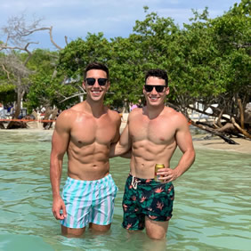 Cartagena Rosario Islands gay trip
