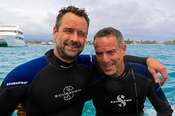 Galapagos gay cruise snorkeling