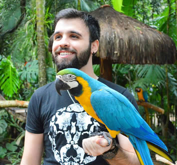 Iguazu Falls gay tour bird park