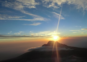 Kilimanjaro sunrise