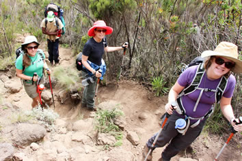 Kilimanjaro lesbian hiking adventure