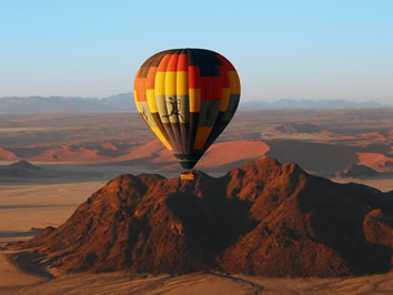 Namibia hot air balloon ride