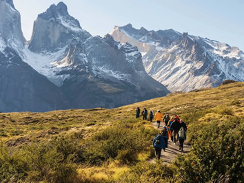 Patagonia gay cruise hiking