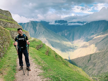 Hiking Inca trail