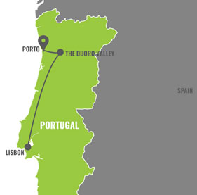 Portugal Gay Tour Map