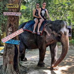 Sri Lanka elephants gay trip