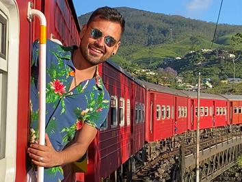 Sri Lanka scenic railway