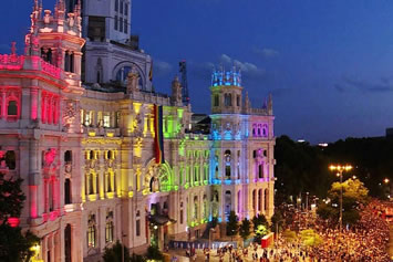 Madrid Gay Pride & WE Pride Festival 2019 - Gay Madrid, Spain - Happy
