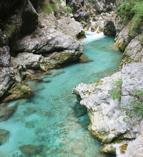 Slovenia Emerald waters
