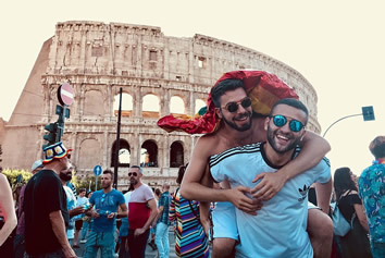 Colosseum Rome gay tour