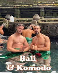 Bali & Komodo Luxury Gay Cruise & Tour
