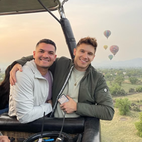 Mexico hot air baloon flight
