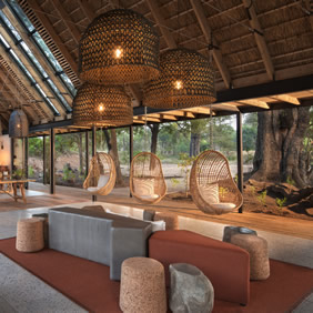 Lion Sands River Lodge lounge