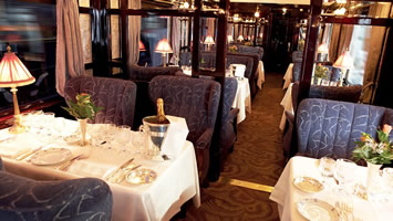 Orient Express gay train restaurant