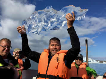 Iceland gay tour - glacial ice