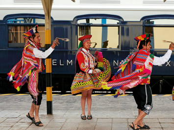 Belmond Andean Explorer dancers