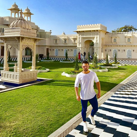 India luxury gay tour - Oberoi Udaipur