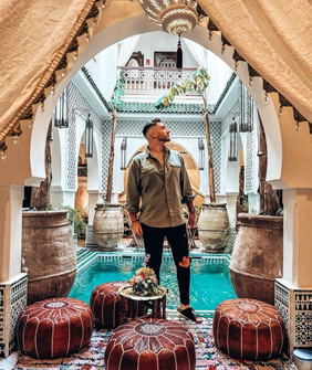Marrakech Medina Morocco gay tour