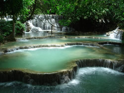 Luang Prabang waterfall