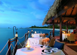 Taj Exotica Maldives resort dining