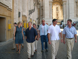 Zoom Vacations exclusively gay Rome tour
