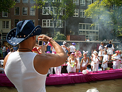 Zoom Vacations exclusively gay Amsterdam Gay Pride tour