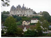 France gay bike tour - Montigny castle